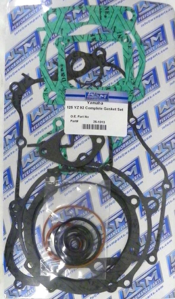 Load image into Gallery viewer, WSM Complete Gasket Kit For Yamaha 125 YZ 1992 25-1013

