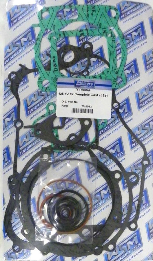 WSM Complete Gasket Kit For Yamaha 125 YZ 1992 25-1013
