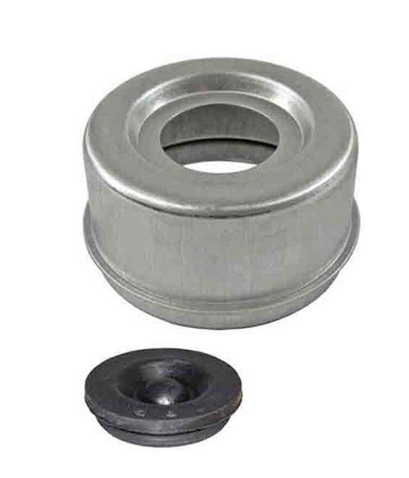 Load image into Gallery viewer, Hub Assembly For 2,200 lb Axle With 1-1/16" Straight Spindles - 4-Bolt on 4" Bolt Circle - With EZ Lube Dust Cap

