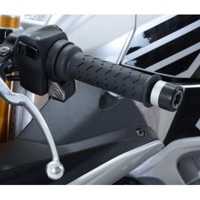 Load image into Gallery viewer, R&amp;G Racing Black Bar End Sliders For 2019-2024 Aprilia RSV4 1100 Factory
