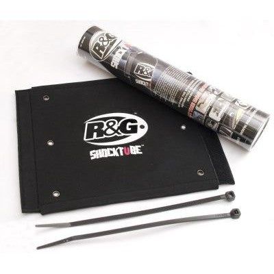 Load image into Gallery viewer, R&amp;G Racing Black Shocktube Shock Protector For 2011-2012 Aprilia Dorsoduro 1200 SMV1200

