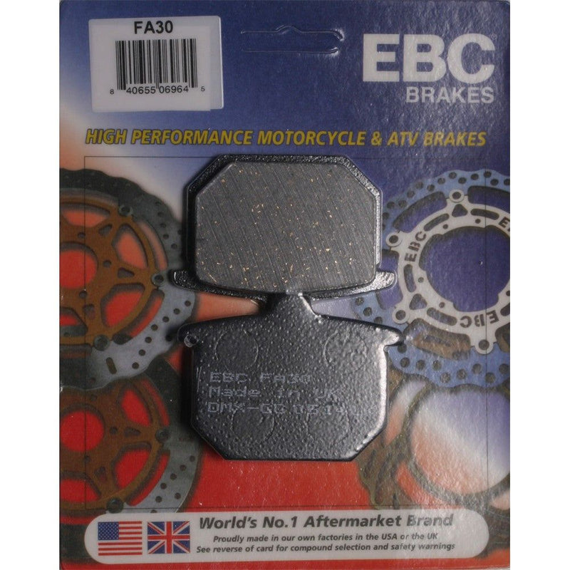 Load image into Gallery viewer, EBC 1 Pair FA Series Organic Replacement Brake Pads For Honda CB750F SS 1979-1980

