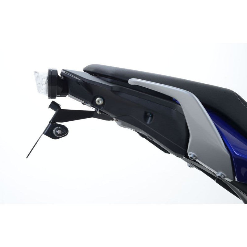 Load image into Gallery viewer, R&amp;G Racing Black Tail Tidy License Plate Holder For 2016-2020 Yamaha MT-07 Tracer 700 FJ-07

