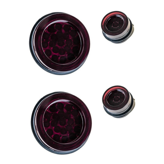 RJWC Mud Edition Dual Slip On Exhaust With Front/Rear Lights For Can Am Renegade XMR