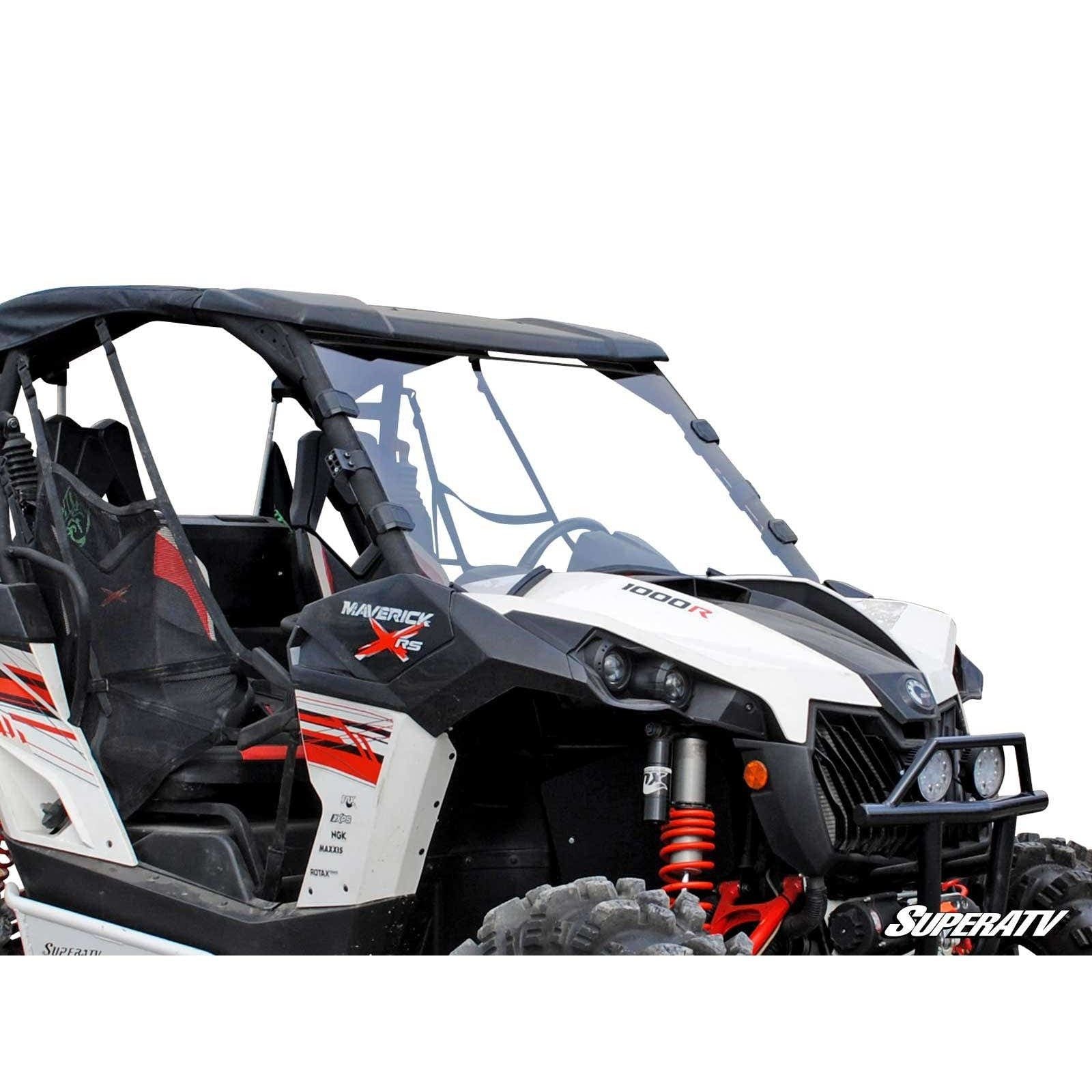SuperATV Can-Am Maverick Scratch Resistant Full Windshield WS-CA-MAV-70