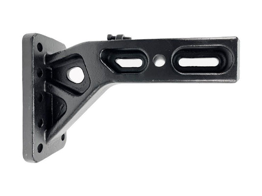 Pintle Hook Mount with Anti-Rattle Screw fits 3 Inch Receiver Hitch - 25,000 lbs. Towing Capacity