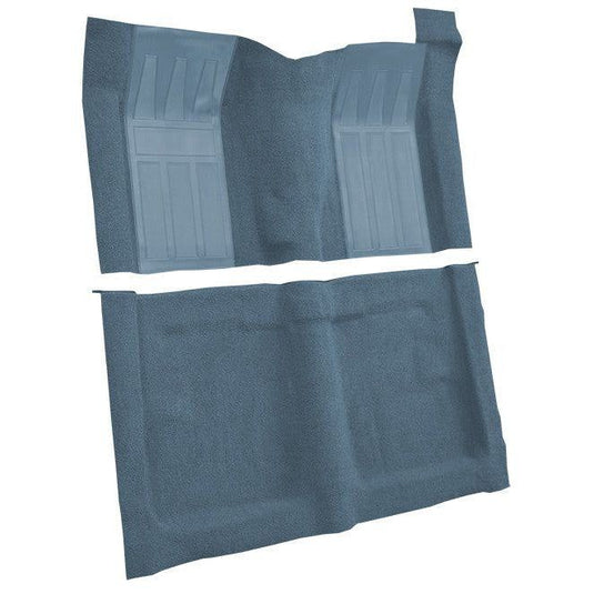 ACC Replacement Carpet Kit For 1969-1970 Ford Ranchero GT 4spd with 2 Medium Blue Inserts - CHOOSE COLOR
