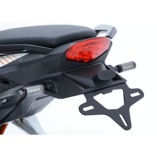 R&G Racing Black Tail Tidy License Plate Holder For 2011-2016 KTM 125 Duke