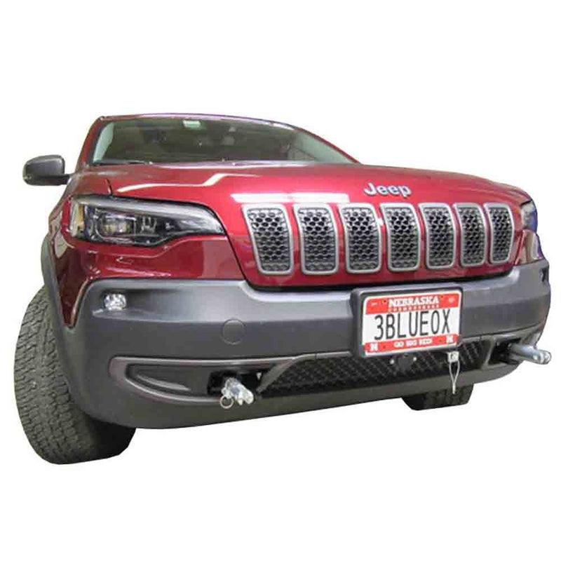Load image into Gallery viewer, Blue Ox BX1143 Baseplate fits Select Jeep Cherokee Steel Bumper w/Tow Hooks (Includes ACC &amp; Technology Pkg.) (2-Speed Transfer Case)
