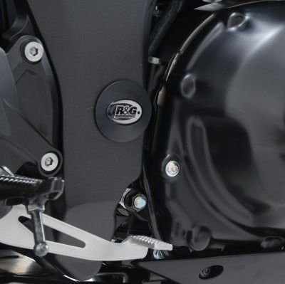 Load image into Gallery viewer, R&amp;G Racing Black Frame Plug For 2020-2024 Kawasaki Ninja 1000SX ZX1000
