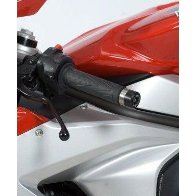 R&G Racing Black Bar End Sliders For 2020-2024 MV Agusta Brutale 1000RR