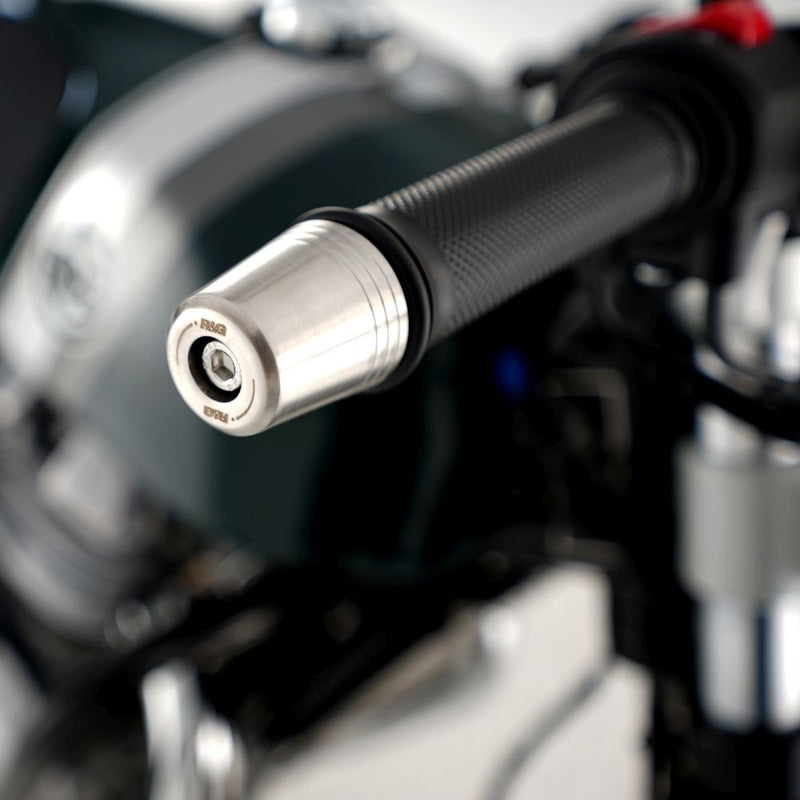 Load image into Gallery viewer, R&amp;G Racing Stainless Steel Bar Ends For 2019-2023 Royal Enfield Continental GT 650
