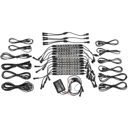DragonFire Racing 12 pc. RGB Accent Light Kit - 11-0804