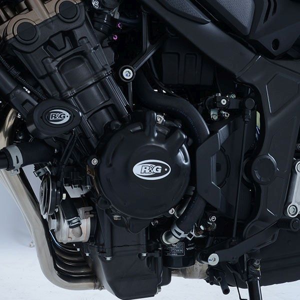 Load image into Gallery viewer, R&amp;G Racing Black Engine Case Cover For 2014-2019 Honda CB650F
