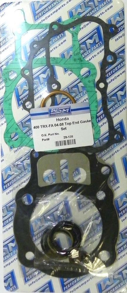 Load image into Gallery viewer, WSM Top End Gasket Kit For Honda 400 Rancher AT 04-07 29-138
