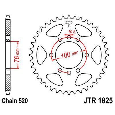 Front & Rear Sprocket Kit for SUZUKI LT500 R- H Quadzilla 87 JT Sprockets
