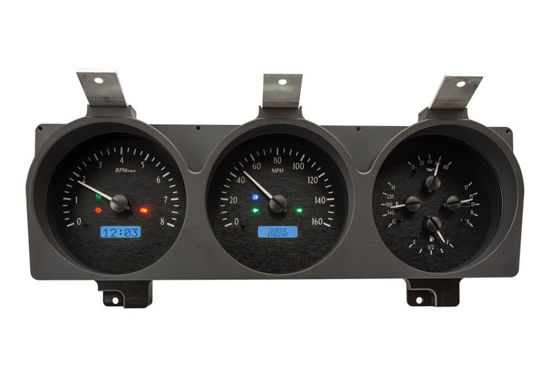 Load image into Gallery viewer, Dakota Digital 1981-1993 Dodge Full-size Truck/Ramchargers VHX Black Blue Display Gauge Kit VHX-81D-PU-K-B
