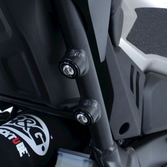 R&G Racing Black Rear Foot Rest Blanking Plugs For 2021-2022 Ducati Multistrada V4