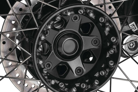 Kuryakyn Lodestar Black Rear Axle Sliders 3805