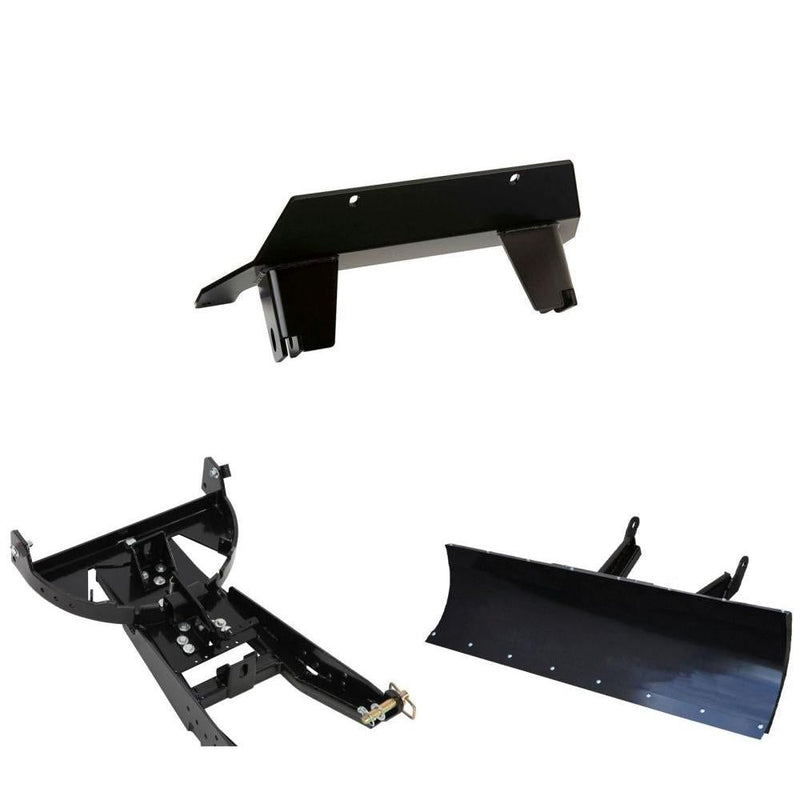 Load image into Gallery viewer, Denali Black UTV Snow Plow Kit For John Deere Gator XUV 855D 2011-2019
