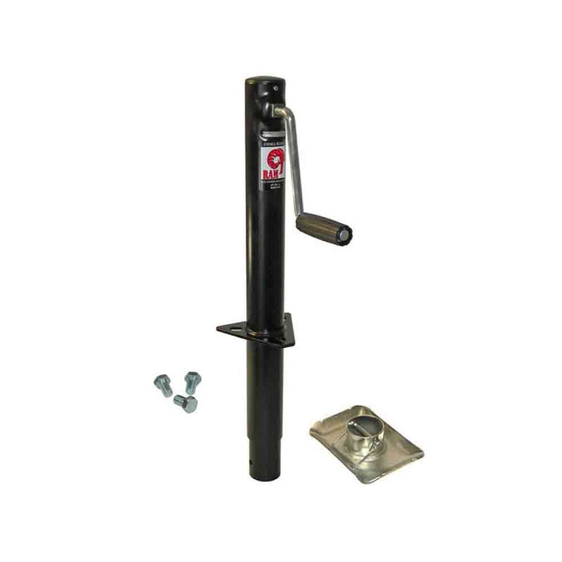 Load image into Gallery viewer, A-Frame Trailer Jack with Foot and Mounting Hardware
