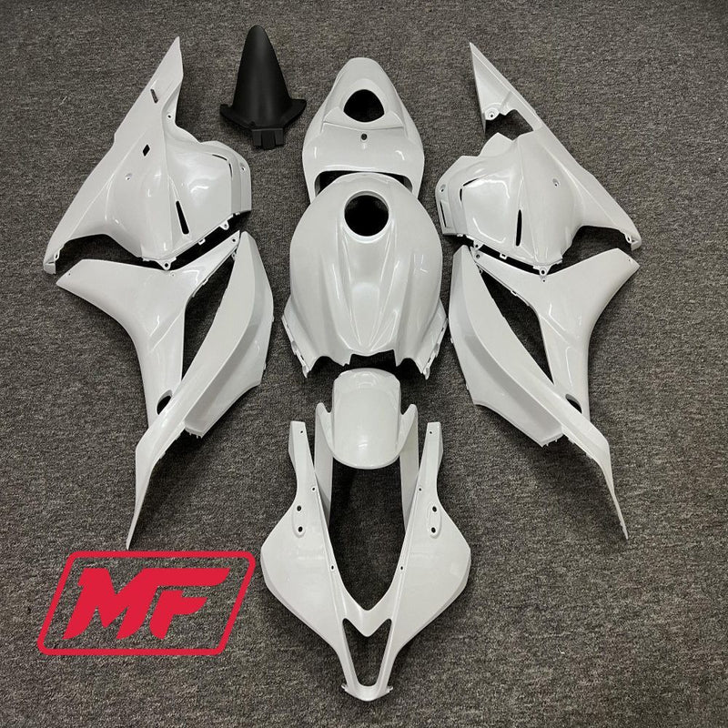 Load image into Gallery viewer, Monster Fairings Full Kit Honda CBR600RR 09-12 White Pearl + Windshield + Gas Tank Cover
