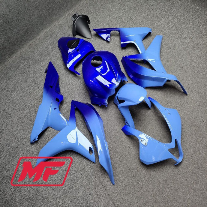 Monster Fairings Full Kit Honda CBR600RR 07-08 Gloss Blue Gradient + Windshield + Gas Tank Cover