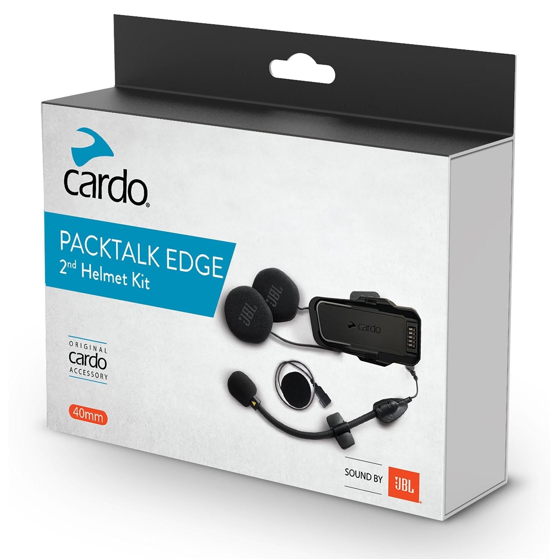 Cardo Packtalk Edge Intercom 2nd Helmet Kit JBL ACC00011