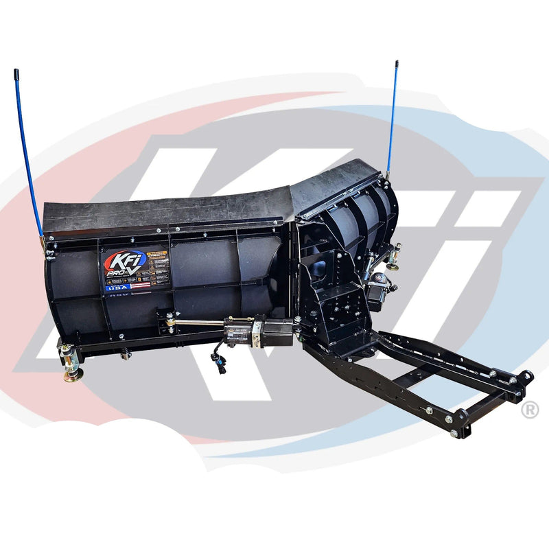 Load image into Gallery viewer, KFI Pro-V UTV Plow System w/ Two Manual Angle Adjustment Bars
