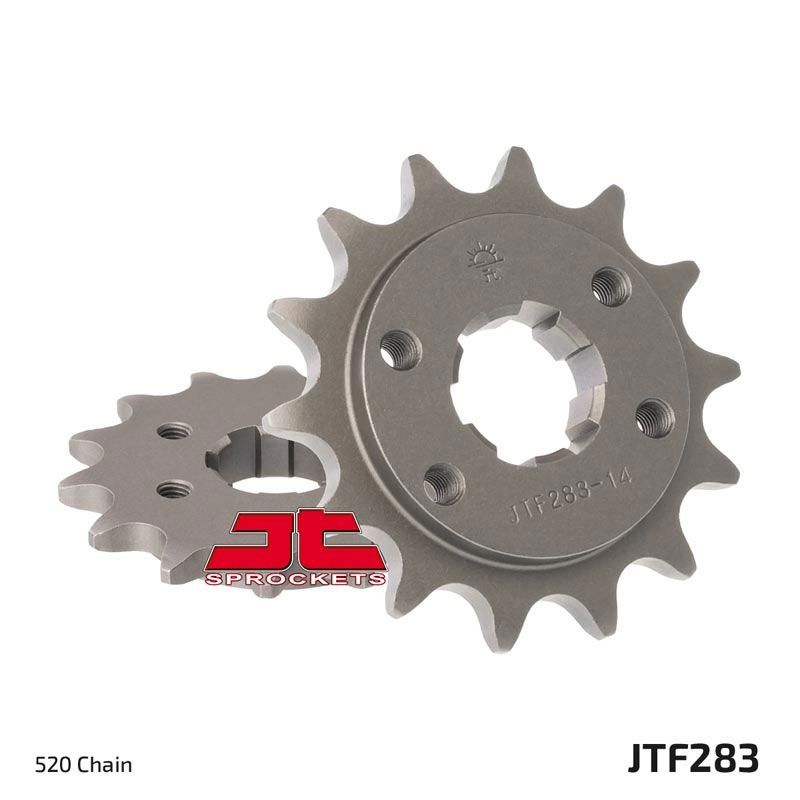 Load image into Gallery viewer, JT Sprockets Front Steel Sprocket 15 Tooth 15T 520 Chain JTF283.15
