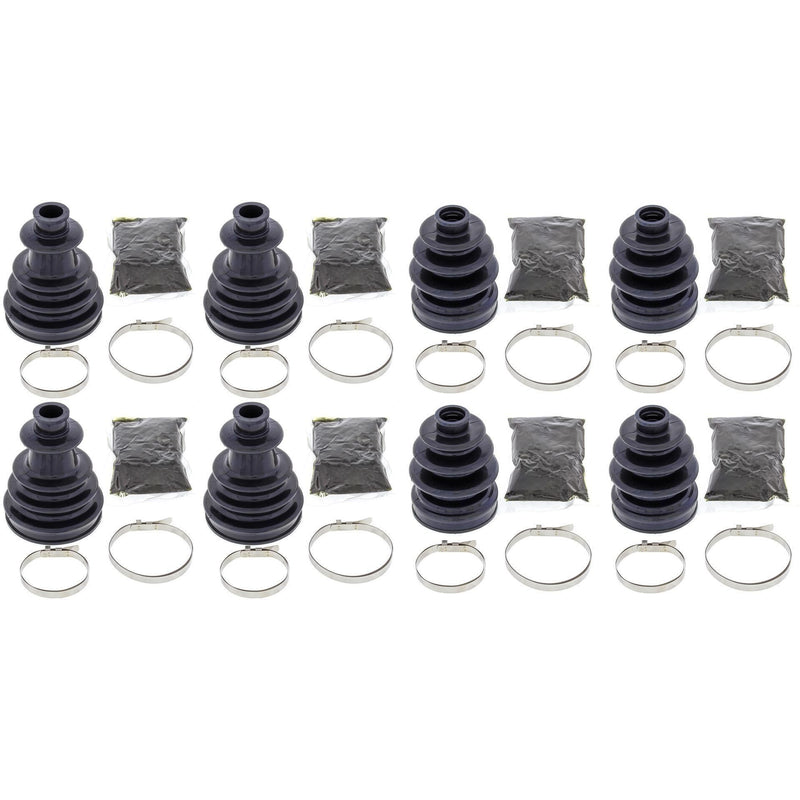 Load image into Gallery viewer, Complete Front &amp; Rear Inner &amp; Outer CV Boot Repair Kit RZR 4 XP 900 12-14
