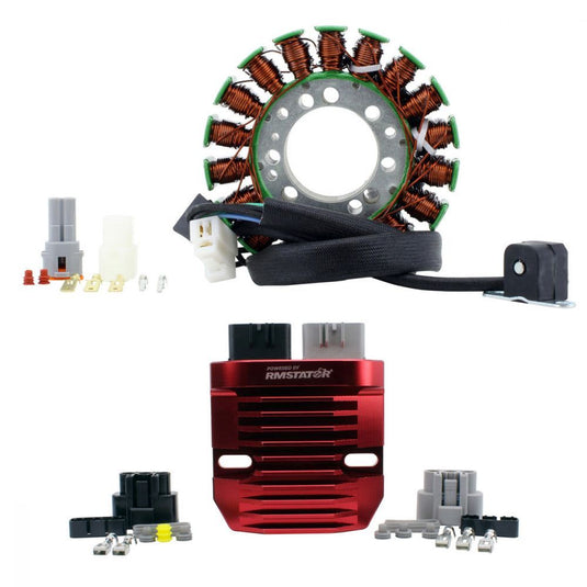 RMStator Stator Kit With Red Machined Aluminum Mosfet Regulator RMS900-107271