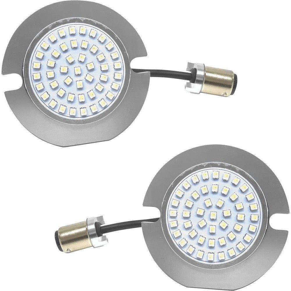 Letric Lighting Flat Switchback Turn Signal Insert White/Amber