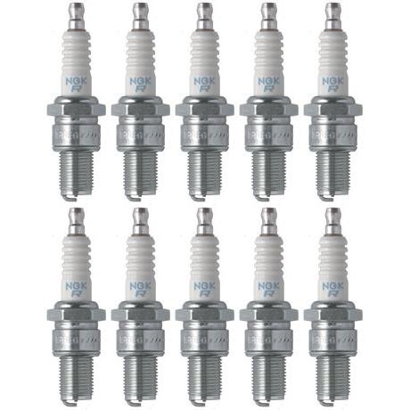 Set of 10 NGK Standard Spark Plugs for Yamaha YZ85 2013-2002 Engine 85cc