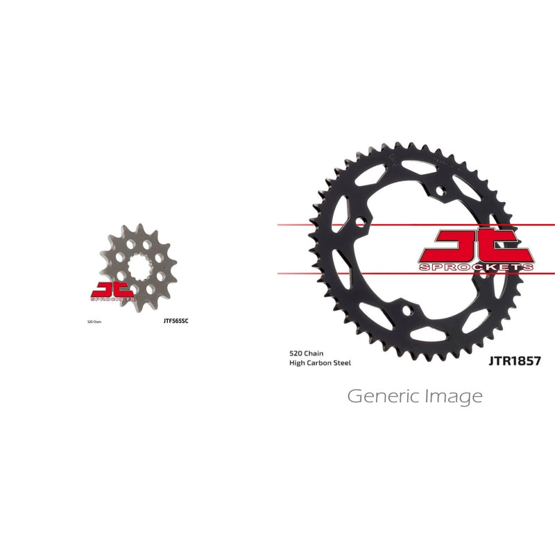 Load image into Gallery viewer, Front &amp; Rear Steel Sprocket Kit for ATV/UTV YAMAHA YFZ450 2004-2009
