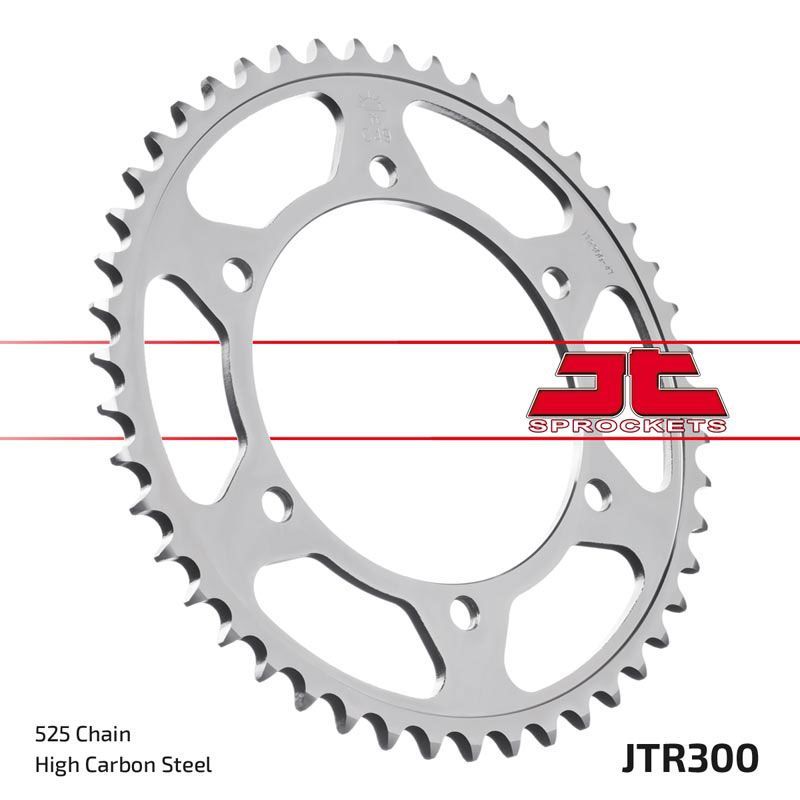 Load image into Gallery viewer, JT Sprockets Rear Steel Sprocket 47 Tooth 47T 525 Chain JTR300.47
