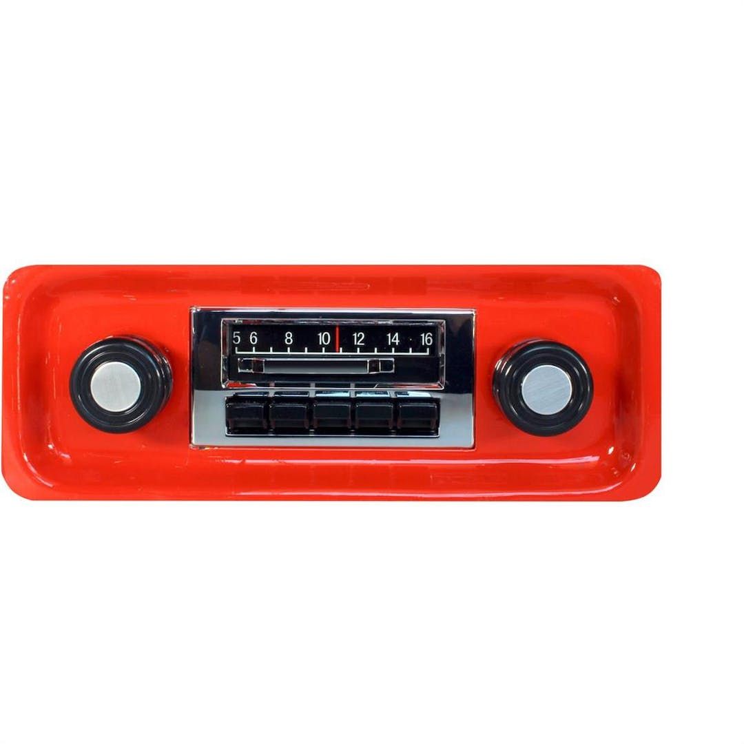 Custom Autosound 1967-72 GMC Truck Slidebar Car Stereo with Bluetooth