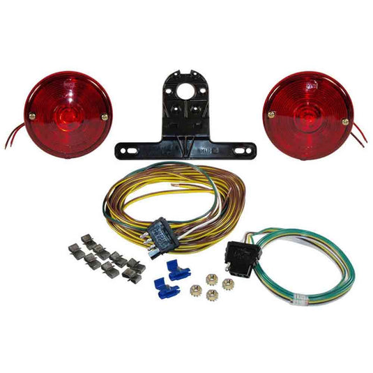 Economy Trailer Light Kit with 2 Foot Wire Harness