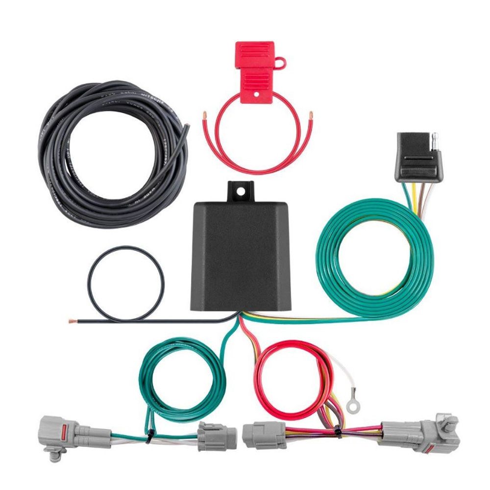 T-Connector Custom Wiring Harness, 4-Way Flat Output, Select Subaru Legacy