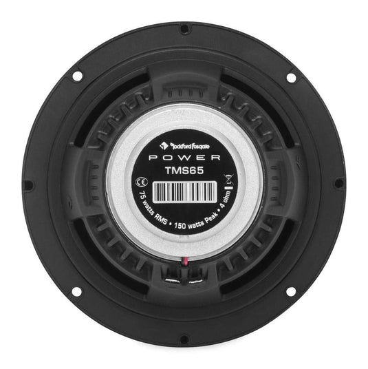 Rockford Fosgate Power Full Range Speaker Black 6.5 in. TMS65