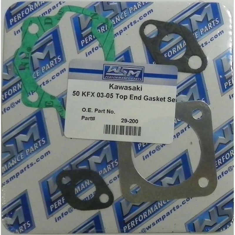 Load image into Gallery viewer, WSM Top End Gasket Kit For Kawasaki 50 KFX / LT 02-06 29-200
