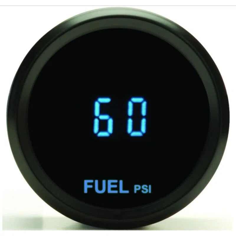 Load image into Gallery viewer, Dakota Digital Round High Resolution Fuel Pressure Gauge Teal Display ODYR-10-2
