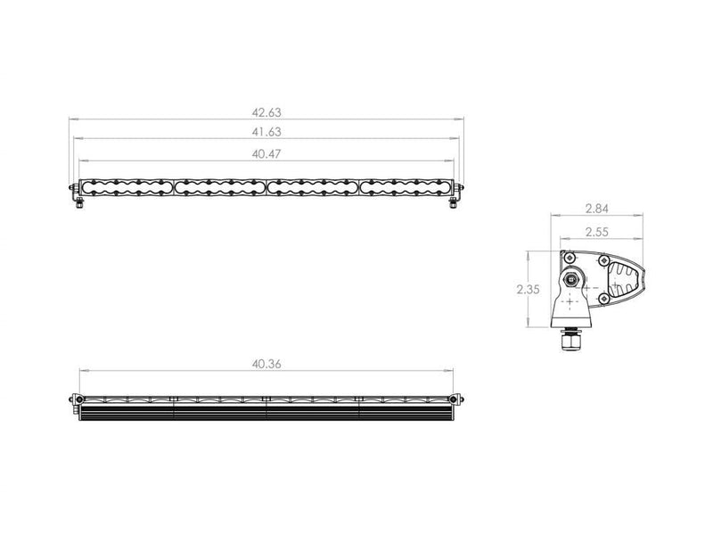 Load image into Gallery viewer, Baja Designs LED Light Bar 40 inch S8 Edition Driving/Combo Pattern Clear Lens Universal 704003
