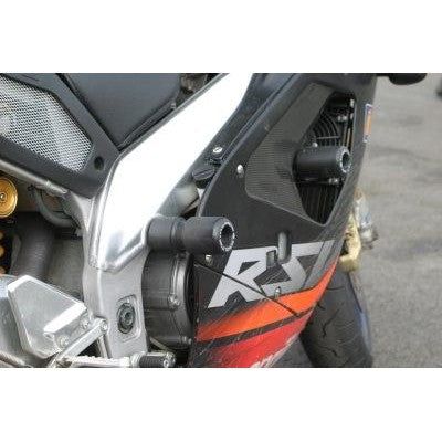 R&G Racing Black Classic Style Crash Protectors For 1998-2004 Aprilia RSV Mille