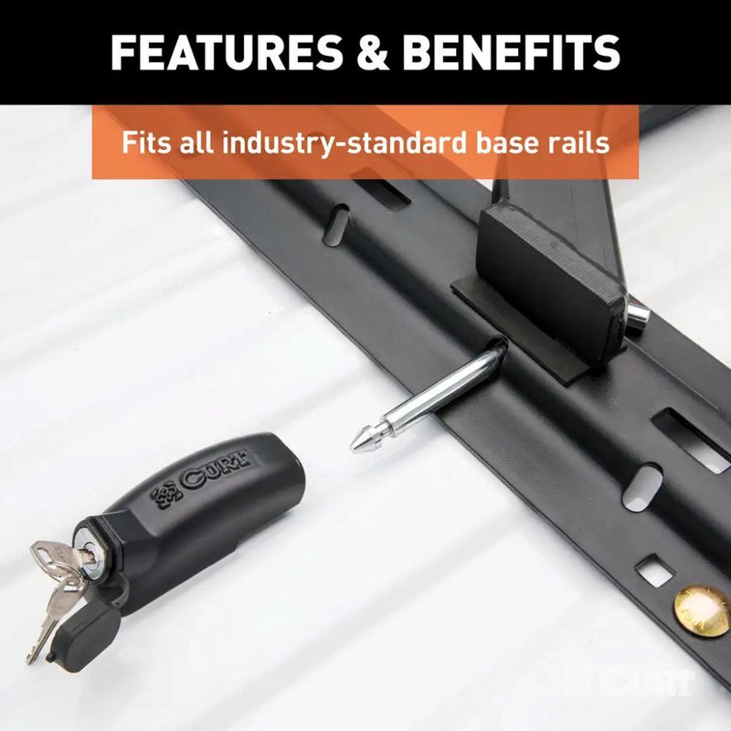 Load image into Gallery viewer, 5th Wheel Hitch Lock (1/2&quot; Diameter Pin)
