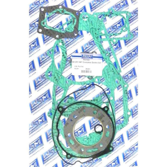 WSM Complete Gasket Kit For Honda 250 CR 1987 25-641