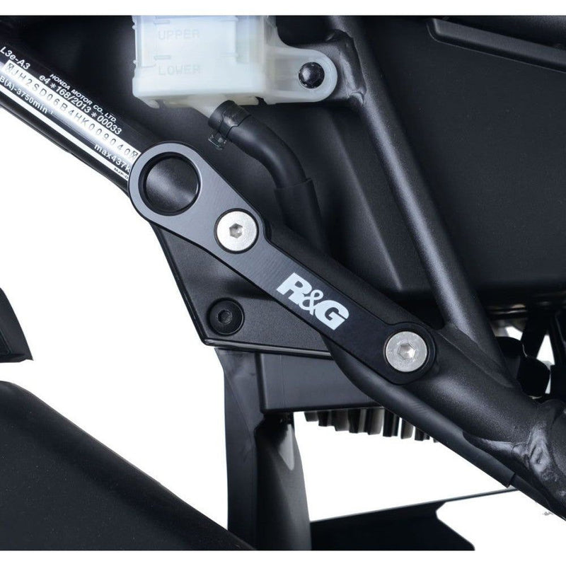 Load image into Gallery viewer, R&amp;G Racing Black Tie-Down Hook Pair For 2017-2019 Honda CRF1000L Africa Twin
