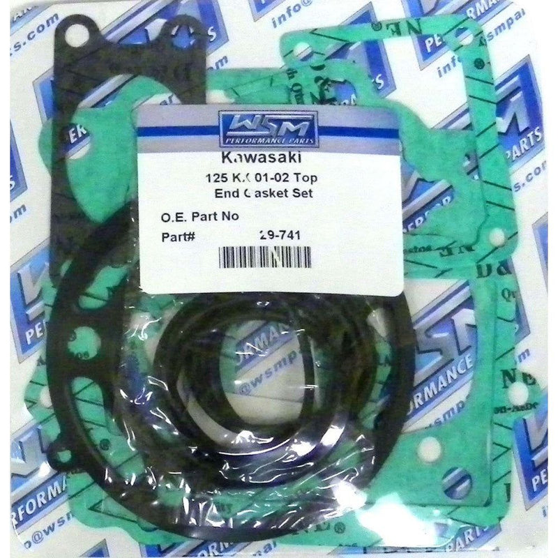 Load image into Gallery viewer, WSM Top End Gasket Kit For Kawasaki 125 KX 01-02 29-741
