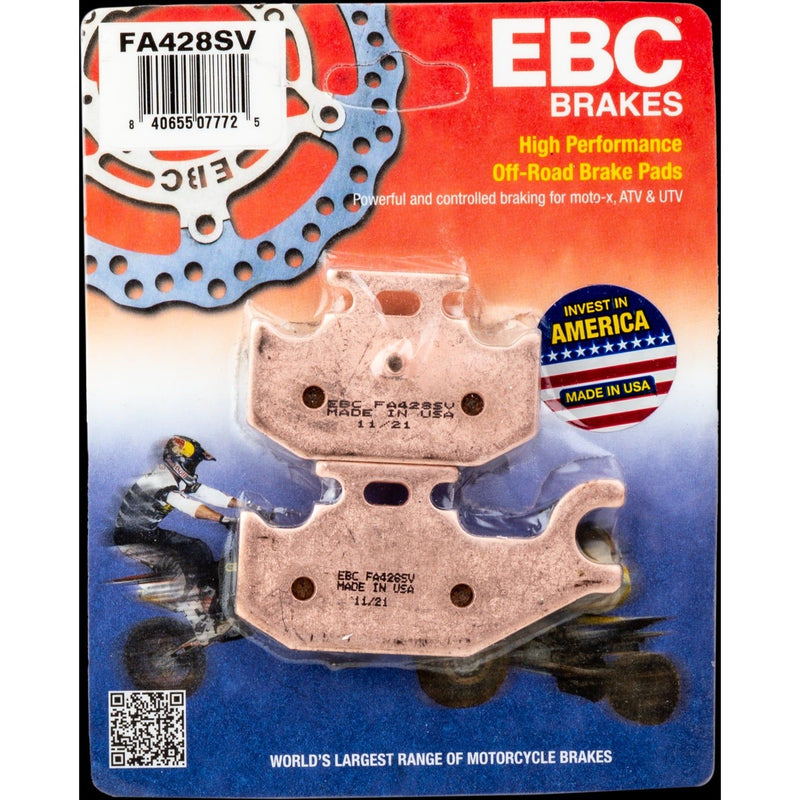 Load image into Gallery viewer, EBC 1 Pair SV Series Severe Duty Brake Pads MPN FA428SV
