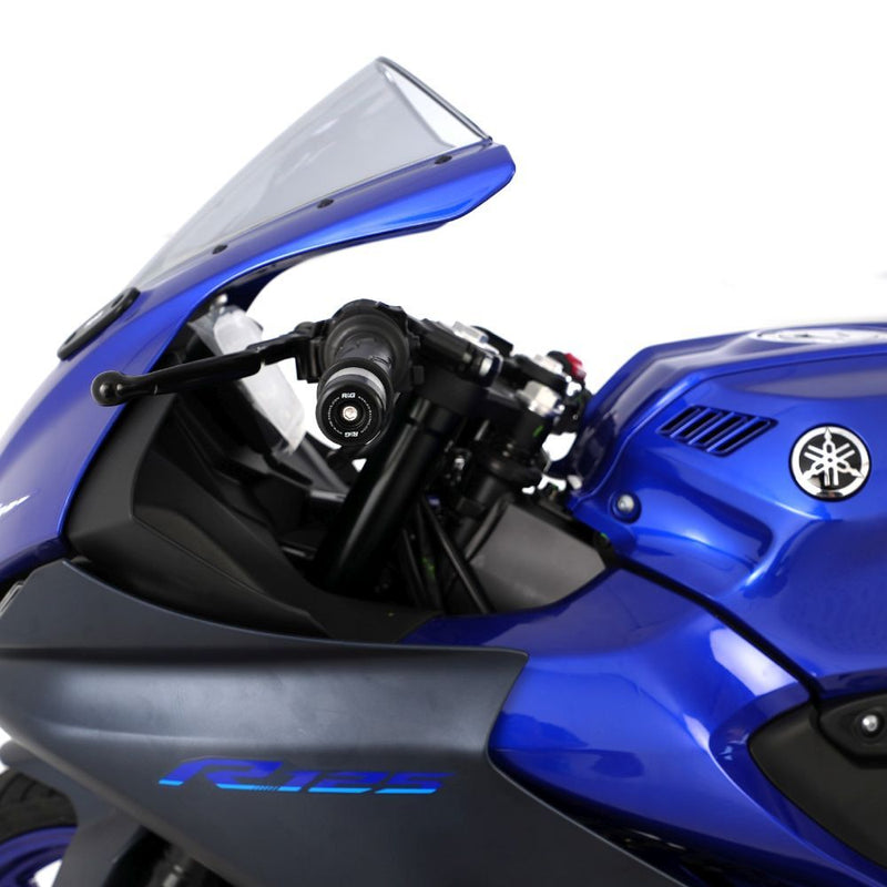 Load image into Gallery viewer, R&amp;G Racing Black Bar End Sliders For 2002-2011 Honda Bros
